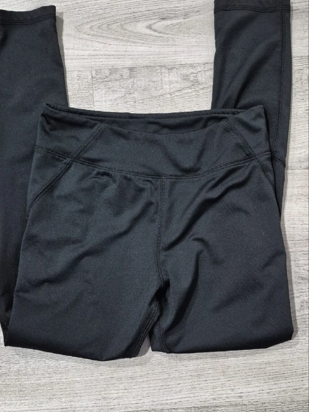 OshKosh B'gosh Black Girls' Leggings with Wide Waistband